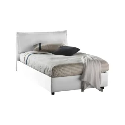 Letto piazza e mezza Abbygale, con materasso Cm 120x200 incluso,<Dmora Flash Sale