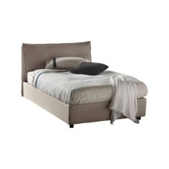 Letto piazza e mezza Abbygale, con materasso Cm 120x200 incluso,<Dmora Outlet
