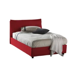 Letto piazza e mezza Abbygale, con materasso Cm 120x200 incluso,<Dmora New