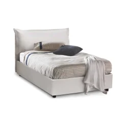 Letto piazza e mezza Aconito, con materasso Cm 120x200 incluso,<Dmora Outlet