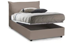 Letto piazza e mezza Aconito, con materasso Cm 120x200 incluso,<Dmora Best