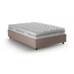 Letto piazza e mezza Aftis, con materasso Cm 120x190 incluso,<Dmora Shop