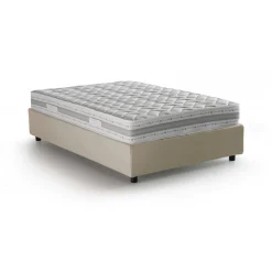 Letto piazza e mezza Aftis, con materasso Cm 120x190 incluso,<Dmora Fashion