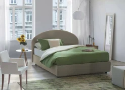 Letto piazza e mezza Akis, adatto per materasso Cm 120x190,<Dmora Cheap