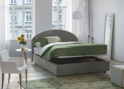 Letto piazza e mezza Akis, adatto per materasso Cm 120x190,<Dmora Best Sale