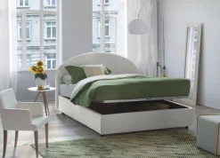 Letto piazza e mezza Akis, adatto per materasso Cm 120x190,<Dmora Cheap