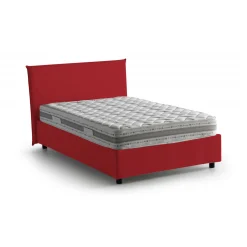 Letto piazza e mezza Alush, con materasso Cm 120x190 incluso,<Dmora Hot