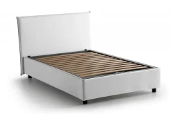 Letto piazza e mezza Alush, con materasso Cm 120x190 incluso,<Dmora New