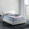 Letto piazza e mezza Alvino, con materasso Cm 120x200 incluso,<Dmora Discount