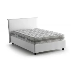 Letto piazza e mezza Alvino, con materasso Cm 120x200 incluso,<Dmora Discount