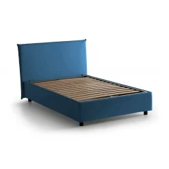 Letto piazza e mezza Alvino, con materasso Cm 120x200 incluso,<Dmora New
