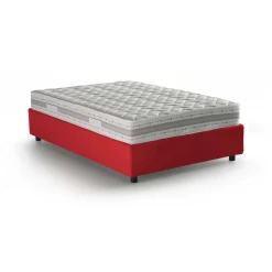 Letto piazza e mezza Alvise, con materasso Cm 120x190 incluso,<Dmora Sale