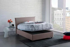 Letto piazza e mezza Alvino, con materasso Cm 120x200 incluso,<Dmora Best