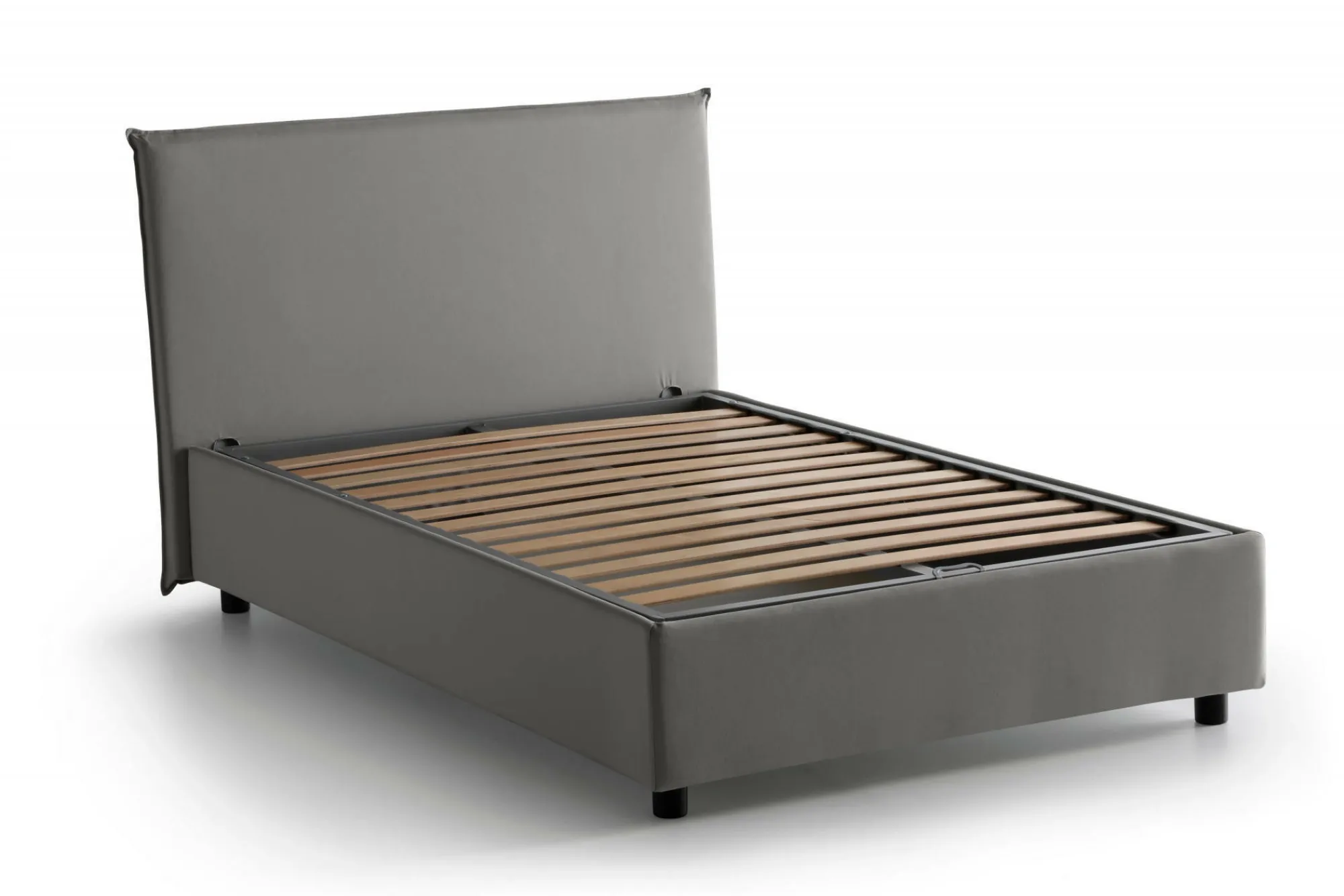 Letto piazza e mezza Alvino, con materasso Cm 120x200 incluso,<Dmora Cheap
