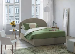 Letto piazza e mezza Ambher, con materasso Cm 120x190 incluso,<Dmora Cheap