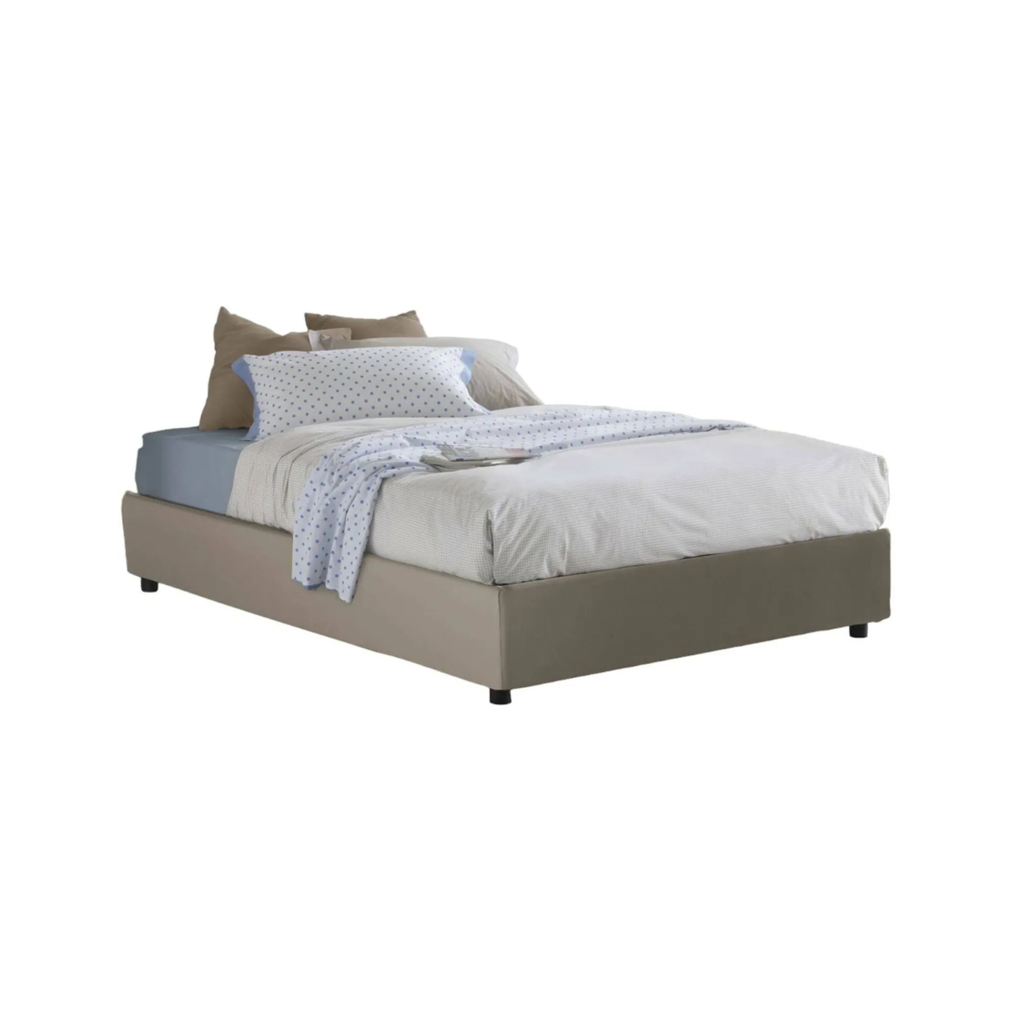 Letto piazza e mezza Americas, adatto per materasso Cm 120x200,<Dmora Hot