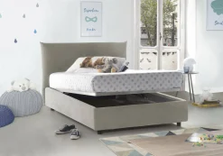 Letto piazza e mezza Amorino, adatto per materasso Cm 120x190,<Dmora New