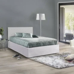 Letto piazza e mezza Anas, adatto a materasso da Cm 120x190,<Dmora Best