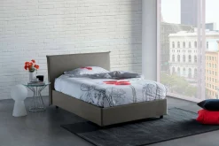Letto piazza e mezza Anissa, adatto per materasso Cm 120x200,<Dmora Cheap