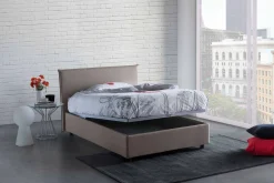 Letto piazza e mezza Anyta, adatto per materasso Cm 120x190,<Dmora New