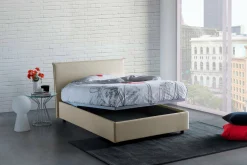 Letto piazza e mezza Anyta, adatto per materasso Cm 120x190,<Dmora Online