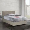 Letto piazza e mezza April, adatto per materasso Cm 120x200,<Dmora Shop
