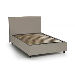 Letto piazza e mezza April, adatto per materasso Cm 120x200,<Dmora Shop