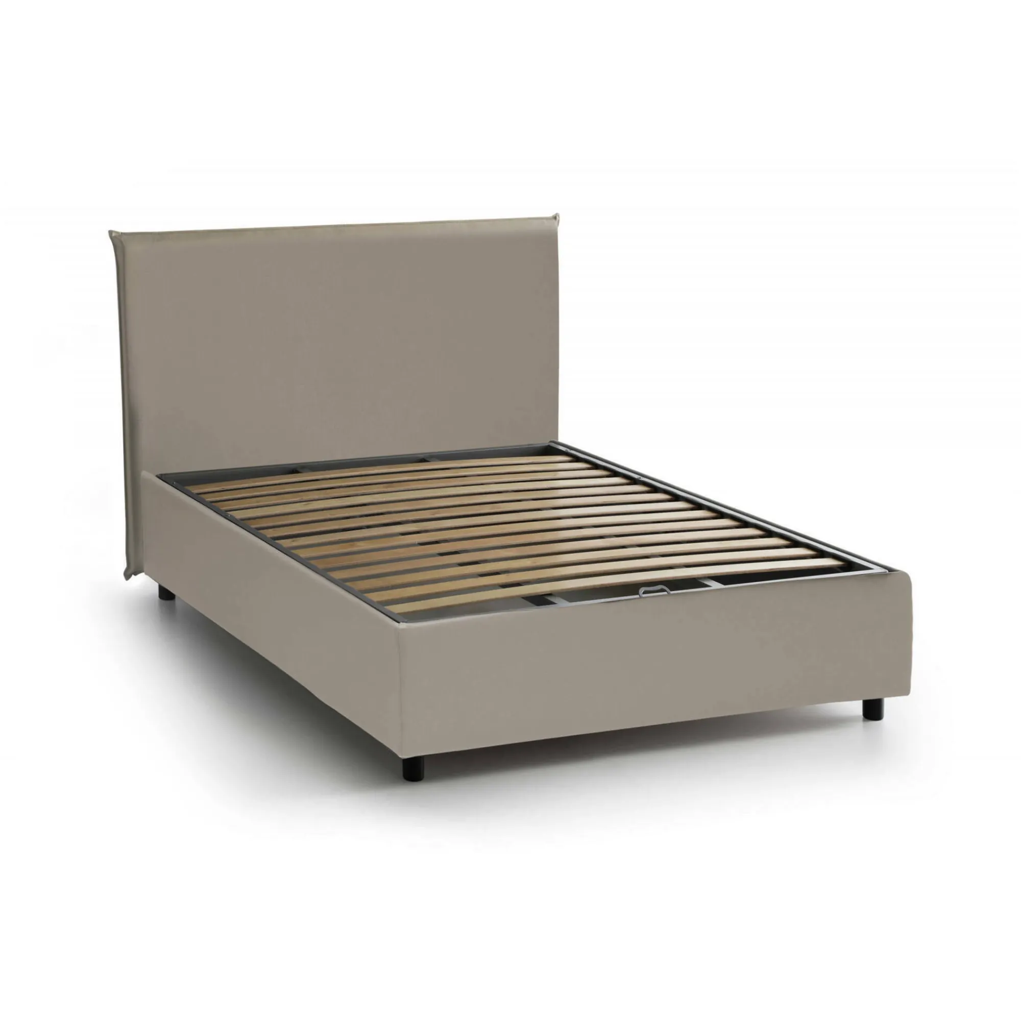 Letto piazza e mezza April, adatto per materasso Cm 120x200,<Dmora Shop