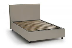 Letto piazza e mezza April, adatto per materasso Cm 120x200,<Dmora Shop