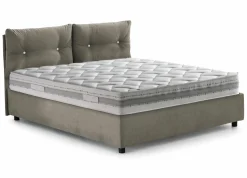 Letto piazza e mezza Arieta, con materasso Cm 120x190 incluso,<Dmora Fashion