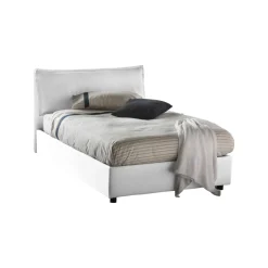 Letto piazza e mezza Arnaldo, adatto per materasso Cm 120x200,<Dmora Fashion