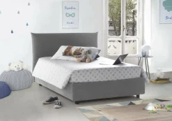 Letto piazza e mezza Arpaise, con materasso Cm 120x190 incluso,<Dmora Best