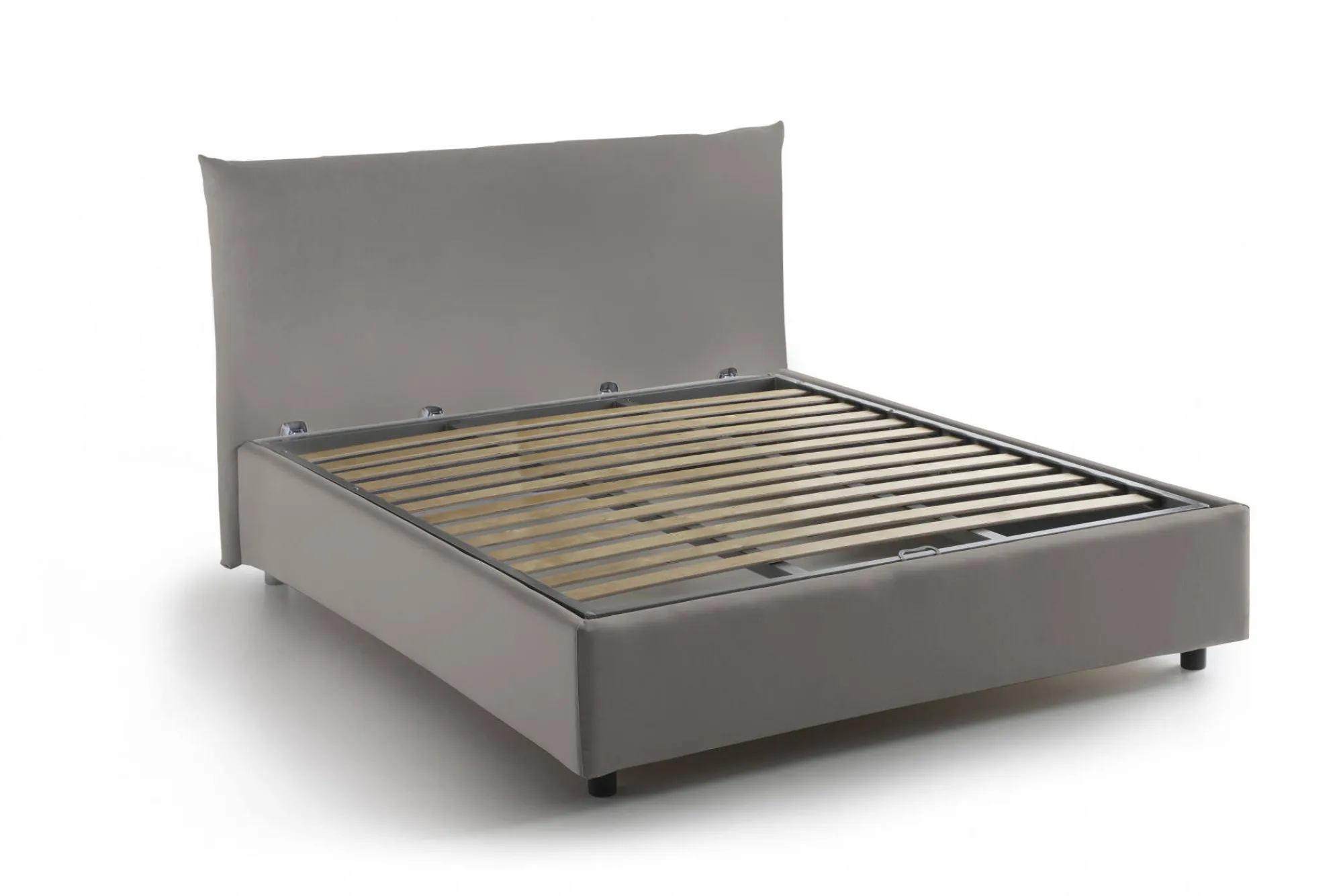 Letto piazza e mezza Arpaise, con materasso Cm 120x190 incluso,<Dmora Best