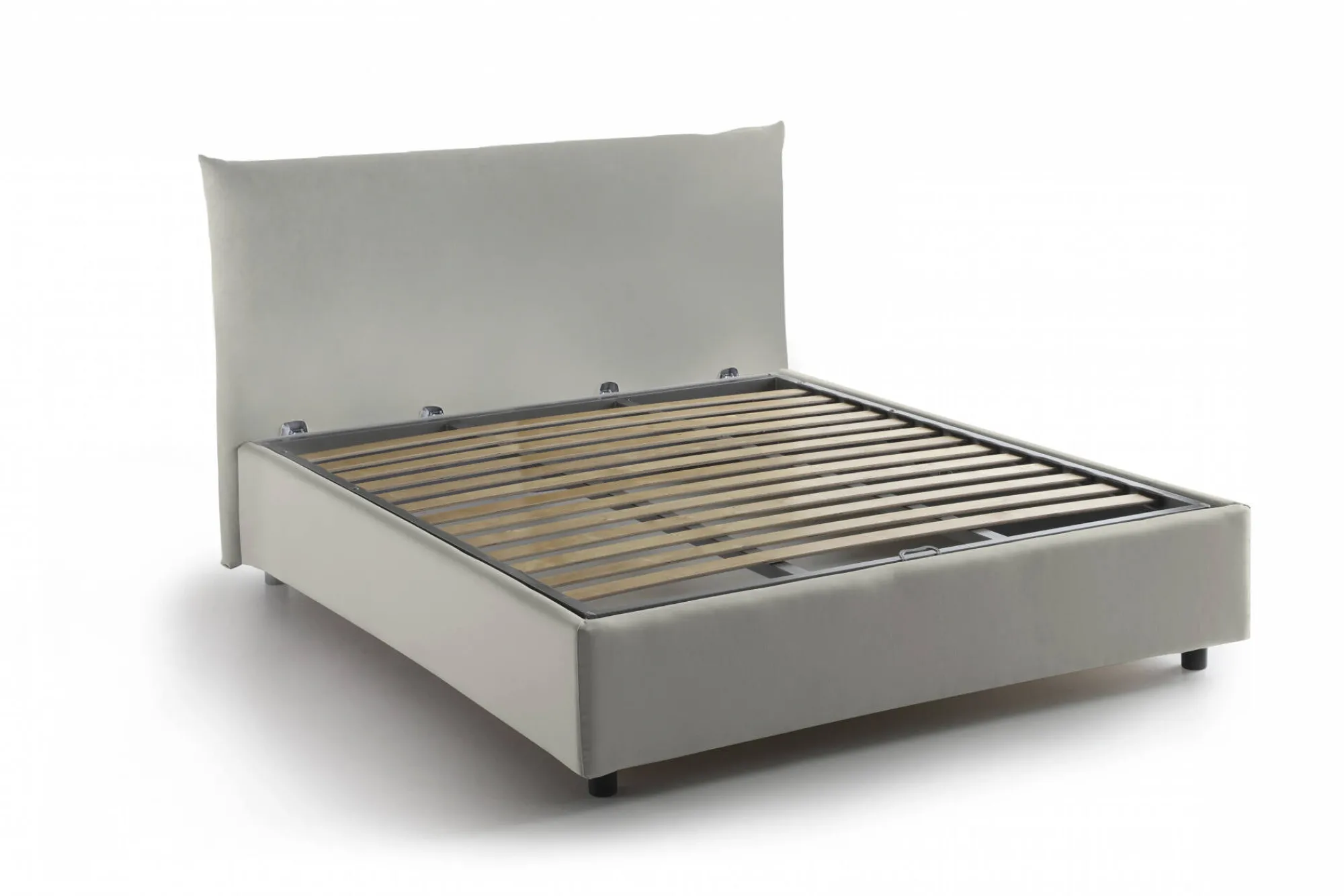 Letto piazza e mezza Arpaise, con materasso Cm 120x190 incluso,<Dmora Discount