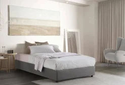 Letto piazza e mezza Asid, adatto per materasso Cm 120x190,<Dmora Best Sale