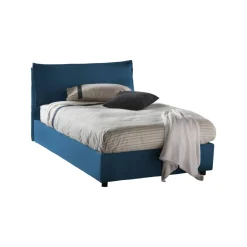 Letto piazza e mezza Asso, adatto per materasso Cm 120x190,<Dmora Best