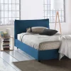 Letto piazza e mezza Attinia, con materasso Cm 120x190 incluso,<Dmora Outlet