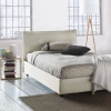 Letto piazza e mezza Attinia, con materasso Cm 120x190 incluso,<Dmora Hot