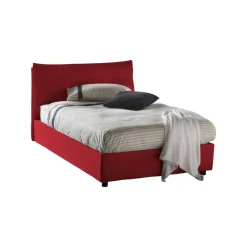 Letto piazza e mezza Attinia, con materasso Cm 120x190 incluso,<Dmora Fashion