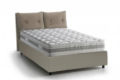Letto piazza e mezza Bacio, con materasso Cm 120x190 incluso,<Dmora Hot