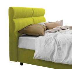 Letto piazza e mezza Brinzio, Con materasso Cm 120x200 incluso,<Dmora Discount