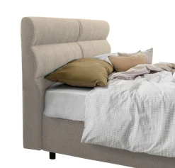 Letto piazza e mezza Briosco, Con materasso Cm 120x190 incluso,<Dmora Fashion