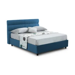 Letto piazza e mezza Brivio, Adatto a materasso Cm 120x190,<Dmora Online