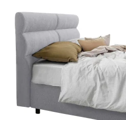 Letto piazza e mezza Brivio, Adatto a materasso Cm 120x190,<Dmora Fashion