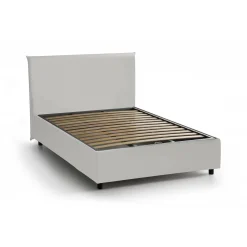 Letto piazza e mezza Daced, adatto per materasso Cm 120x190,<Dmora Discount