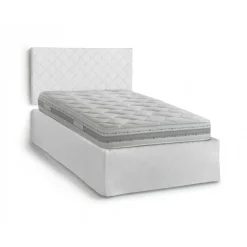 Letto piazza e mezza Opale, Cm 120x190,<Dmora Cheap