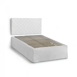 Letto piazza e mezza Opale, Cm 120x190,<Dmora Cheap