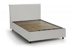 Letto piazza e mezza Re, con materasso Cm 120x200 incluso,<Dmora Cheap