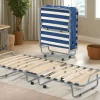 Letto pieghevole Akai, con materasso Cm 80x190 incluso,<Dmora Clearance