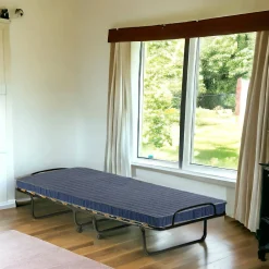 Letto pieghevole Daaltone, 80x200h40 cm, materasso memory incluso<Dmora Online